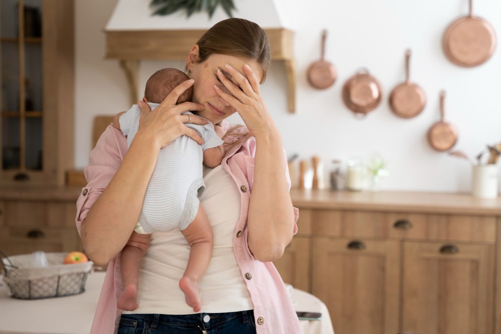 Stress relief ideas for new mothers