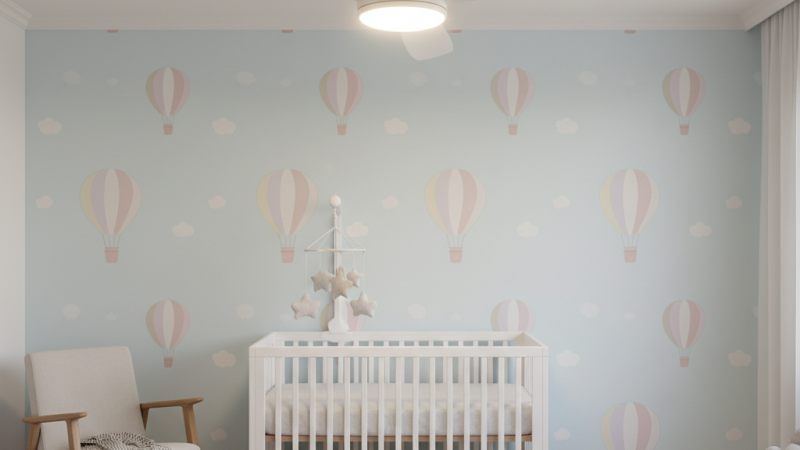 Benefits of Having a Ceiling Fan in Newborn Room
