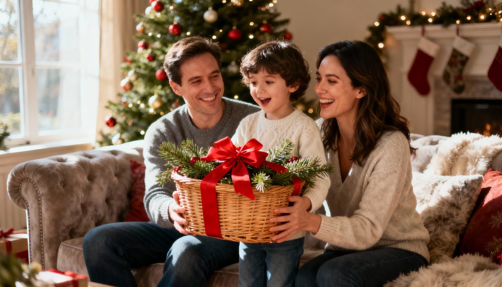 christmas gift baskets for families