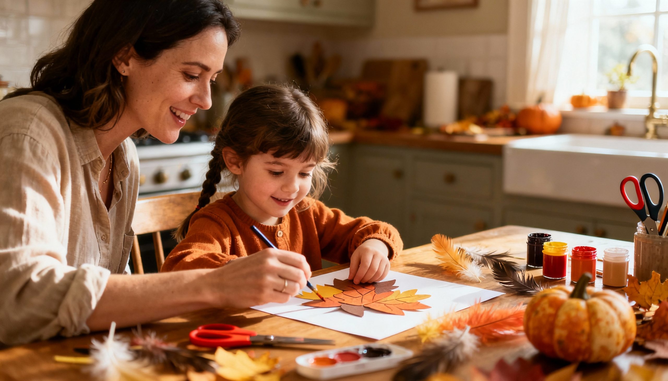 Easy Thanksgiving Crafts for Kindergarteners to Enjoy