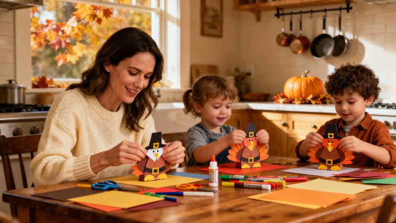 10 Preschool Thanksgiving Craft Ideas for Fun at Home