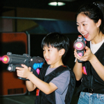 laser tag guns and vests