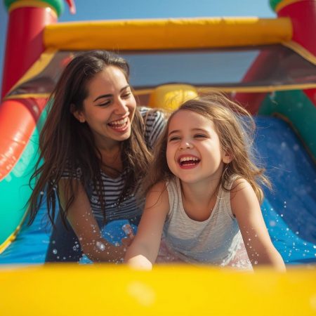 Best Bounce House With Water Slide For Backyard Fun