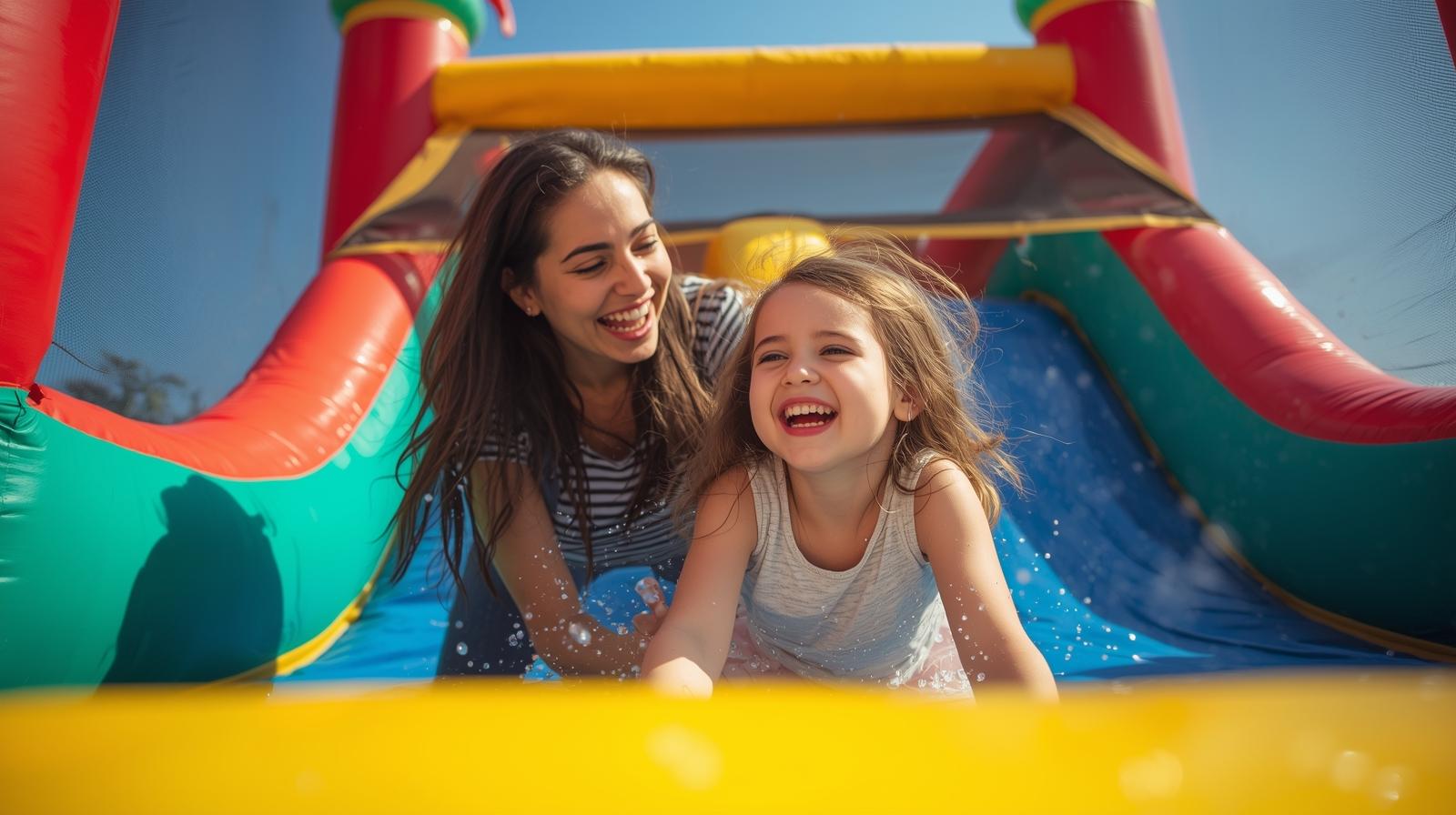 Best Bounce House With Water Slide For Backyard Fun