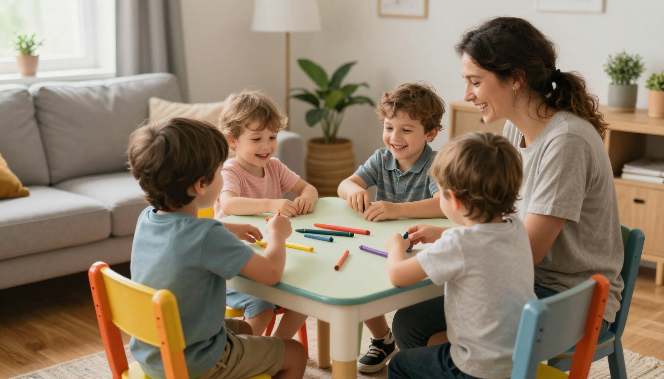 Childrens Small Table And Chairs for Play at Home
