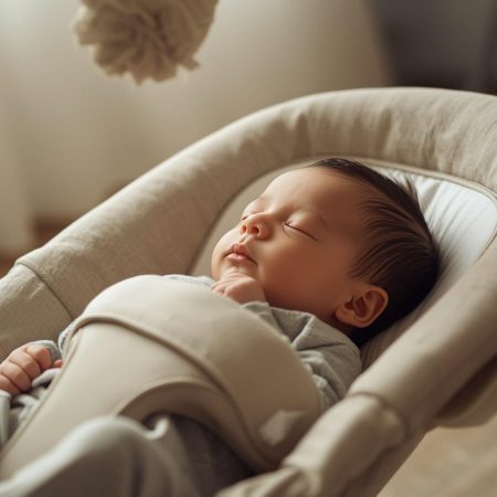 Newborn Electric Swing Guide for Calm Babies and Moms