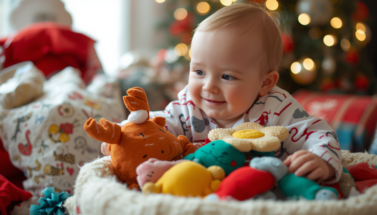 Safe, useful, and fun stocking stuffers for a 6 month old
