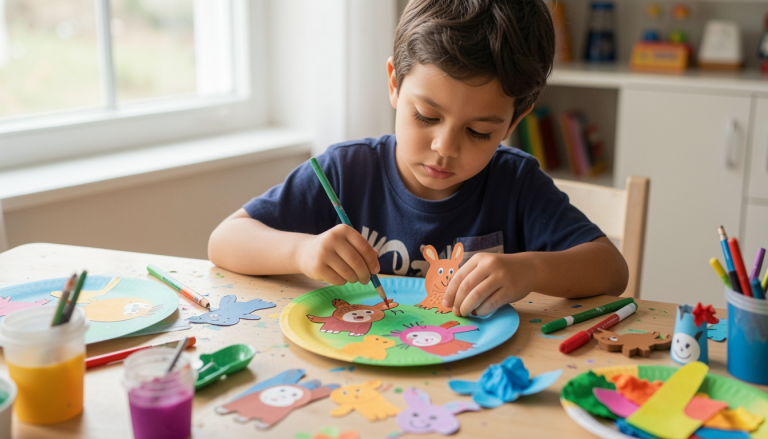 12 Simple Crafts for Kindergarteners