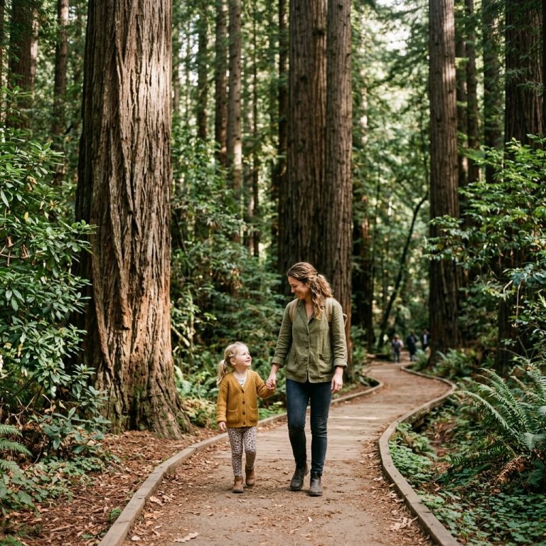 Muir Woods with kids